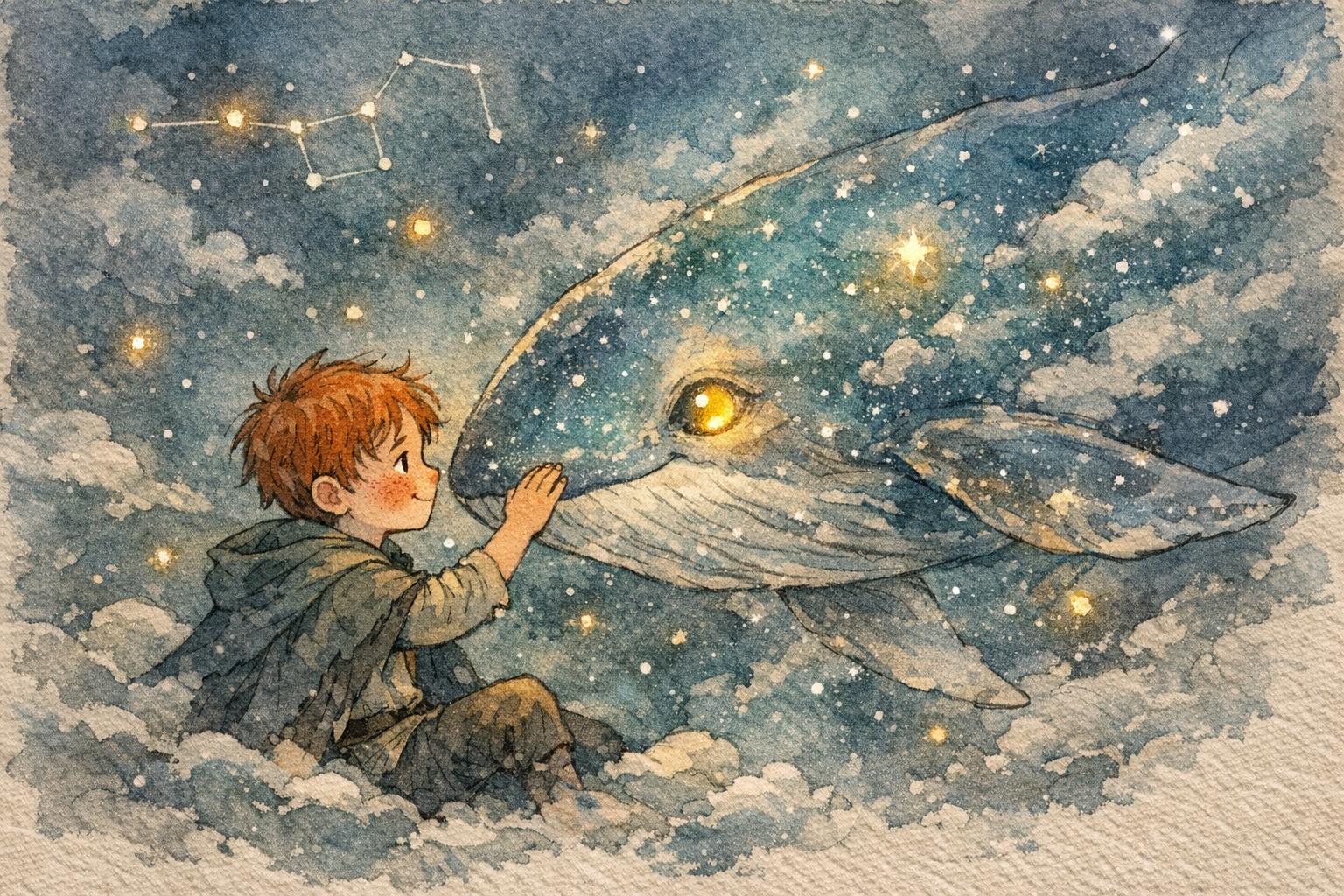 Celestial whale encounter